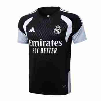 Tailandia Equipacion Real Madrid Entrenamiento 2026 2027 Negro Blanco