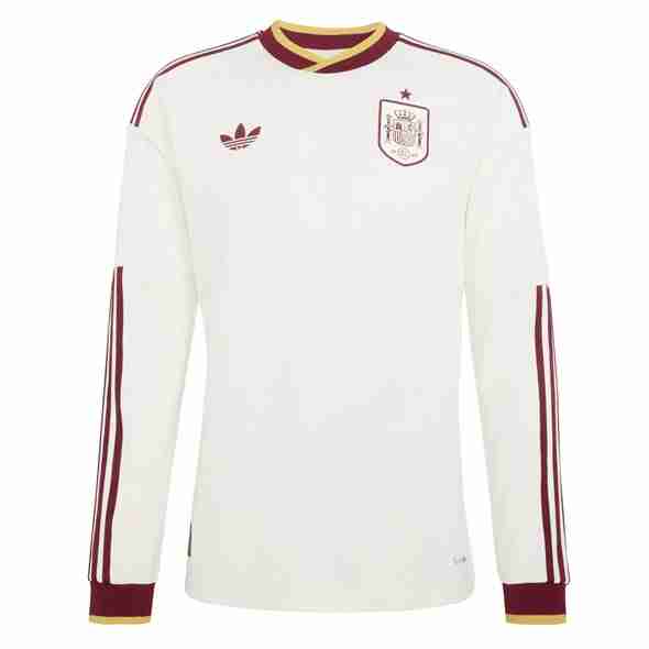 Tailandia Camiseta España 2ª ML 2026 Tailandia Camiseta Segunda Manga Larga España 2026