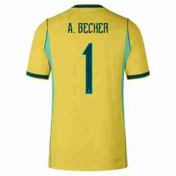 A. BECKER NO.1 Camiseta Primera Brasil 2026-Versión Jugador