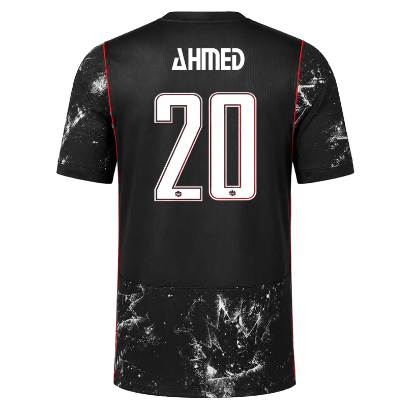 AHMED NO.20 Camiseta Segunda Canadá 2026-Versión Jugador AHMED NO.20 Camiseta Segunda Canadá 2026-Versión Jugador
