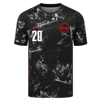 AHMED NO.20 Camiseta Segunda Canadá 2026-Versión Jugador_1