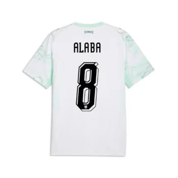 ALABA NO.8 Camiseta Segunda Austria 2026-Versión Jugador
