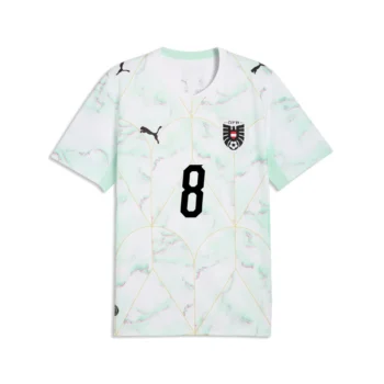 ALABA NO.8 Camiseta Segunda Austria 2026-Versión Jugador_1