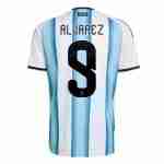 ALVAREZ NO.9 Camiseta Primera Argentina 2026-Versión Jugador