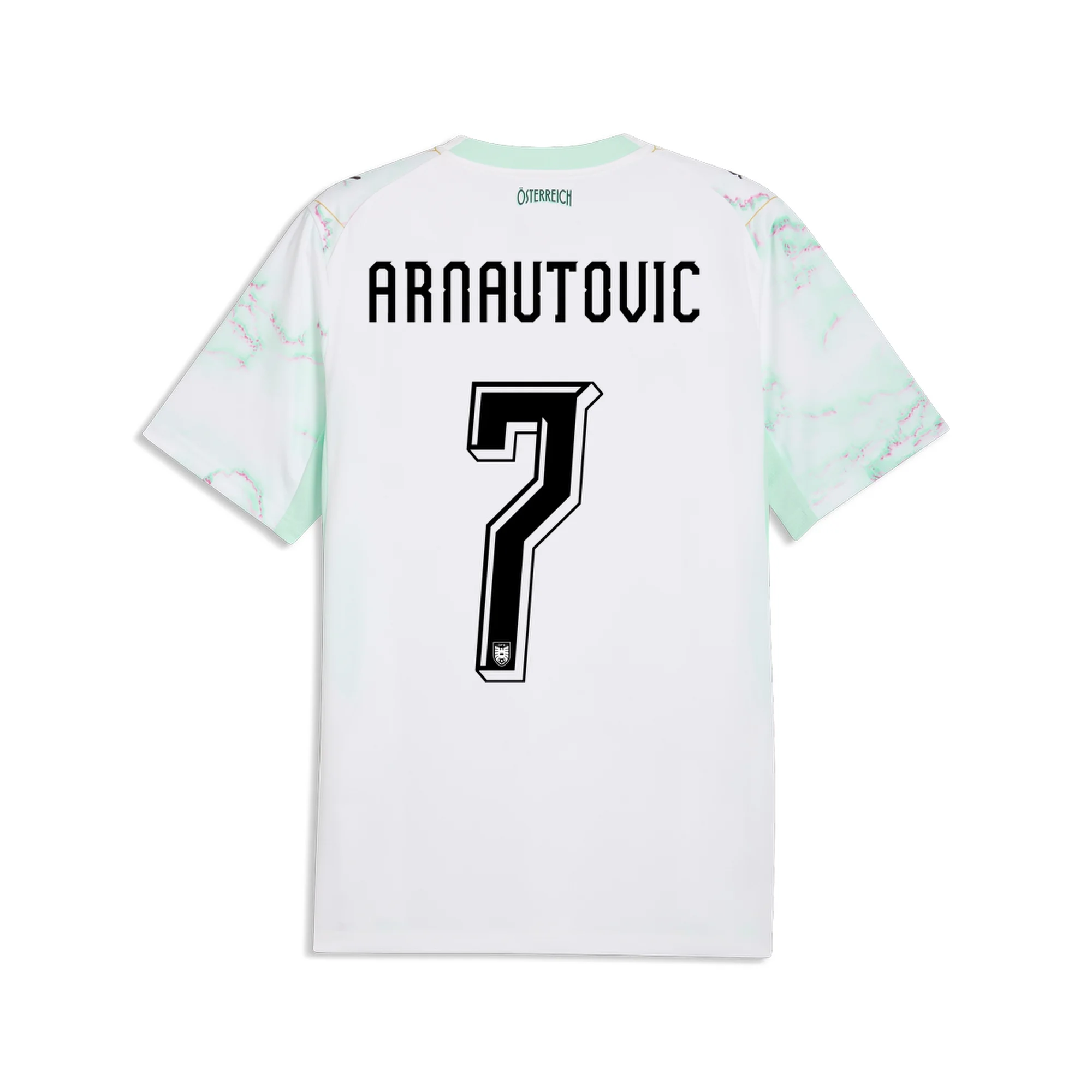 ARNAUTOVIC NO.7 Camiseta Segunda Austria 2026-Versión Jugador ARNAUTOVIC NO.7 Camiseta Segunda Austria 2026-Versión Jugador