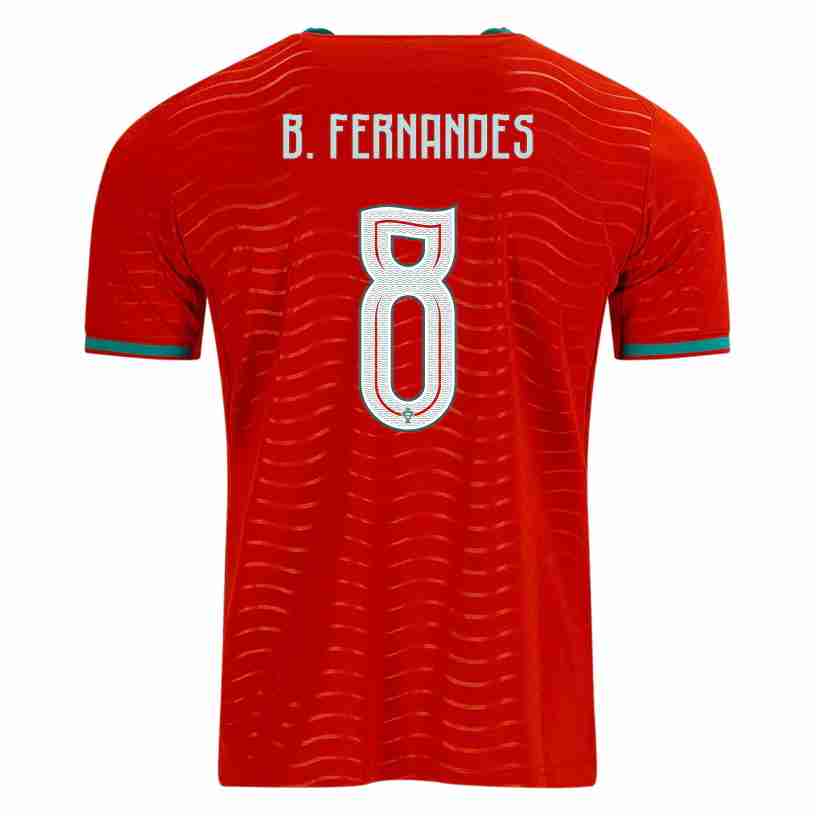 B. FERNANDES NO.8 Camiseta Primera Portugal 2026-Versión Jugador B. FERNANDES NO.8 Camiseta Primera Portugal 2026-Versión Jugador