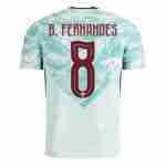 B. FERNANDES NO.8 Camiseta Segunda Portugal 2026-Versión Jugador