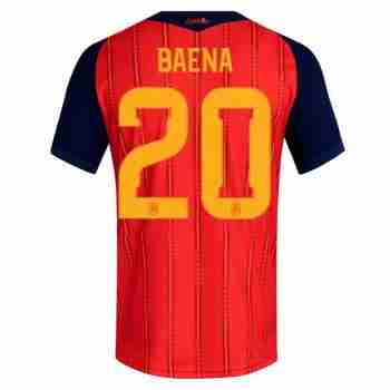 BAENA NO.20 Camiseta Primera España 2026-Versión Jugador