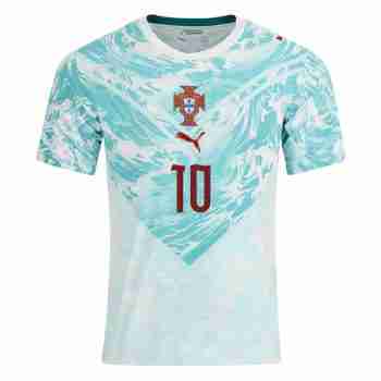 BERNARDO NO.10 Camiseta Segunda Portugal 2026-Versión Jugador_1