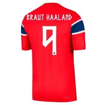 BRAUT HAALAND NO.9 Camiseta Primera Noruega 2026-Versión Jugador