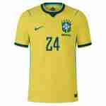 BREMER NO.24 Camiseta Primera Brasil 2026-Versión Jugador