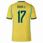 BRUNO G. NO.17 Camiseta Primera Brasil 2026-Versión Jugador
