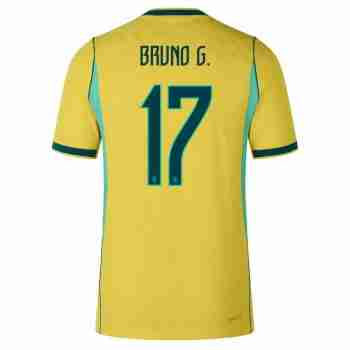 BRUNO G. NO.17 Camiseta Primera Brasil 2026-Versión Jugador