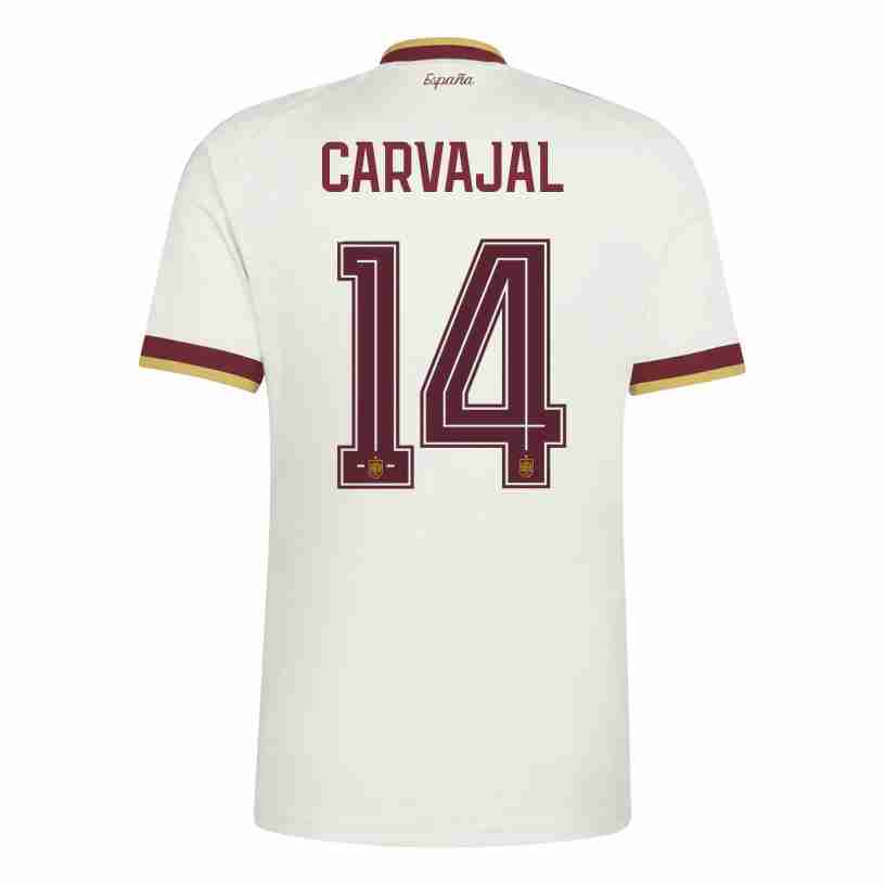 CARVAJAL NO.14 Camiseta Segunda España 2026-Versión Jugador CARVAJAL NO.14 Camiseta Segunda España 2026-Versión Jugador