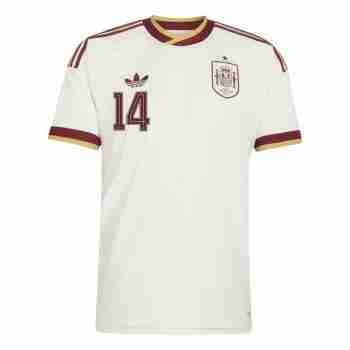 CARVAJAL NO.14 Camiseta Segunda España 2026-Versión Jugador_1