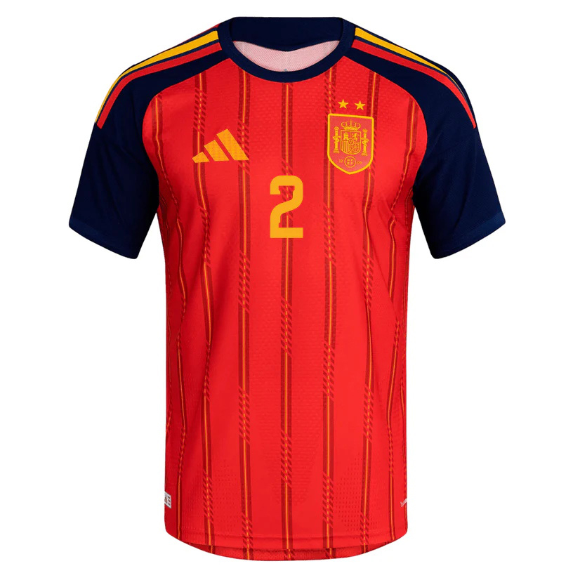 CARVAJAL NO.2 Camiseta Primera España 2026-Versión Jugador_1