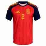CARVAJAL NO.2 Camiseta Primera España 2026-Versión Jugador