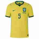 CASEMIRO NO.5 Camiseta Primera Brasil 2026-Versión Jugador