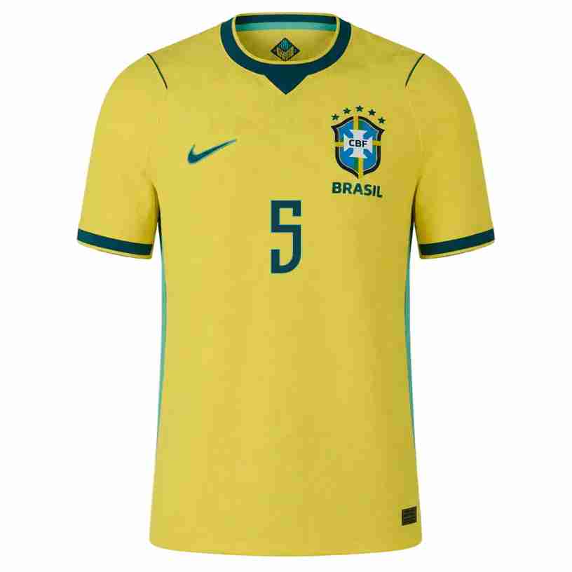 CASEMIRO NO.5 Camiseta Primera Brasil 2026-Versión Jugador_1 CASEMIRO NO.5 Camiseta Primera Brasil 2026-Versión Jugador_1