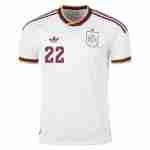 CUBARSÍ NO.22 Camiseta Segunda España 2026-Versión Jugador