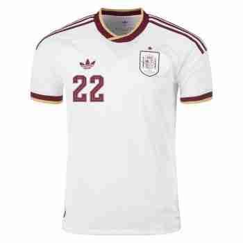 CUBARSÍ NO.22 Camiseta Segunda España 2026-Versión Jugador_1