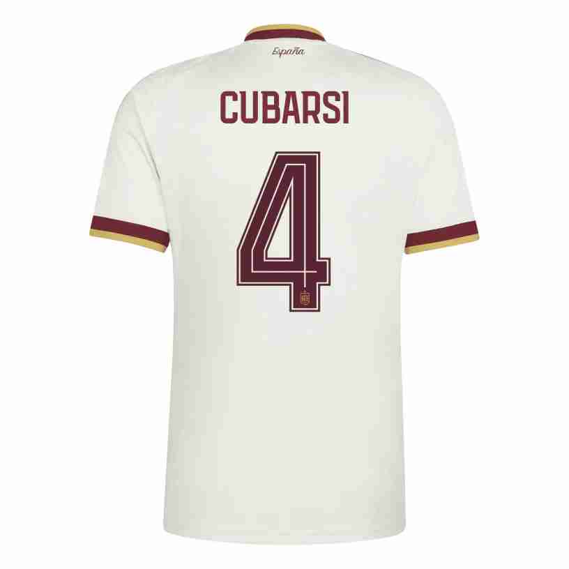 CUBARSI NO.4 Camiseta Segunda España 2026-Versión Jugador CUBARSI NO.4 Camiseta Segunda España 2026-Versión Jugador