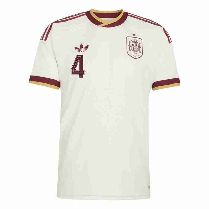 CUBARSI NO.4 Camiseta Segunda España 2026-Versión Jugador_1 CUBARSI NO.4 Camiseta Segunda España 2026-Versión Jugador_1