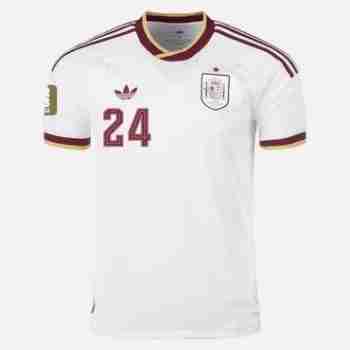 CUCURELLA NO.24 Camiseta Segunda España 2026-Versión Jugador_1