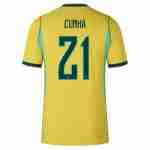 CUNHA NO.21 Camiseta Primera Brasil 2026-Versión Jugador