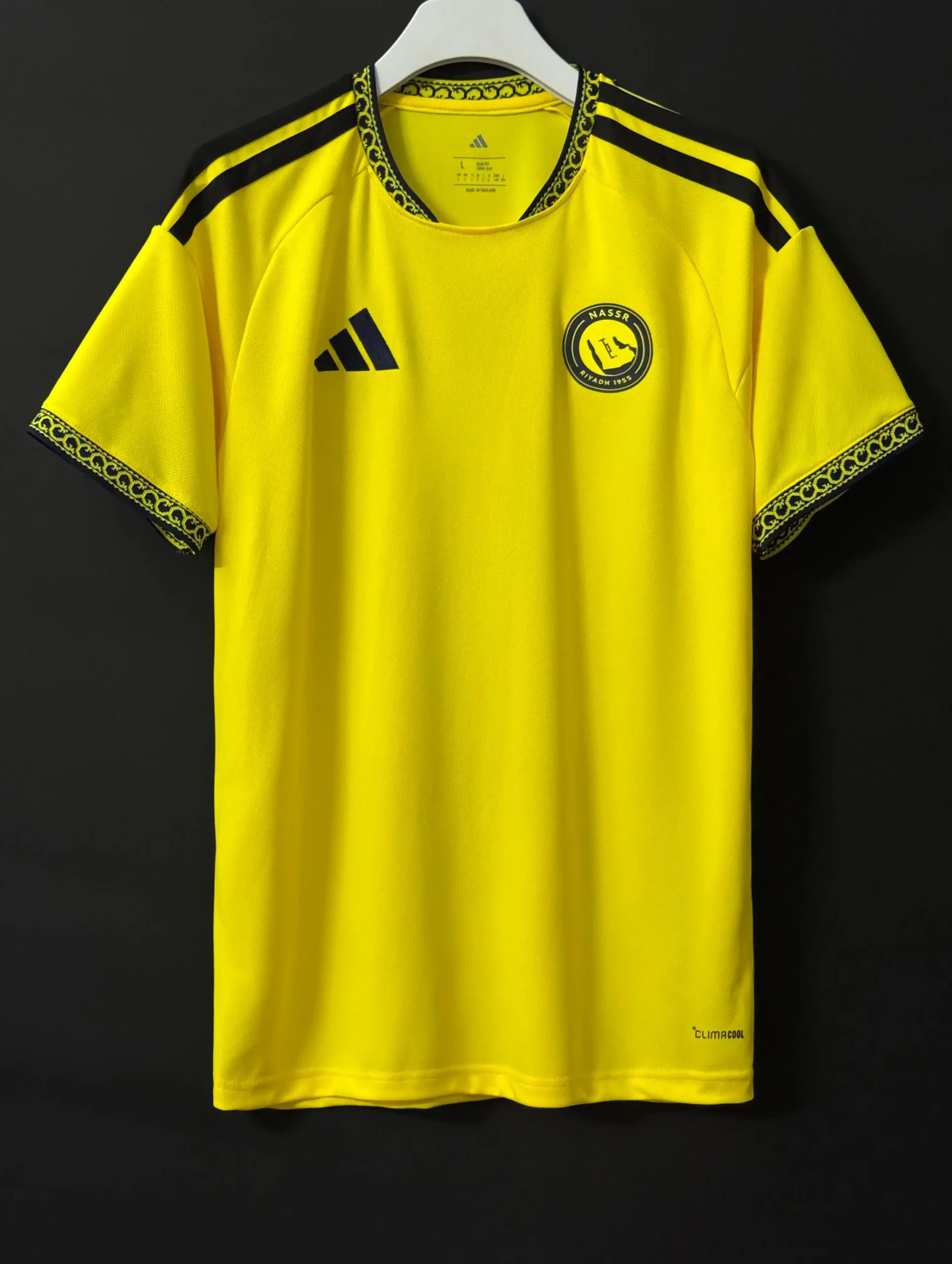 Camiseta Primera Al-Nassr FC 2026 2027-Versión Hincha Camiseta Primera Al-Nassr FC 2026 2027-Versión Hincha