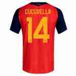 Cucurella NO.14 Camiseta Primera España 2026-Versión Jugador