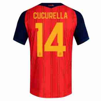 Cucurella NO.14 Camiseta Primera España 2026-Versión Jugador