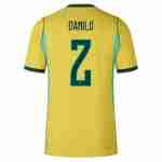 DANILO NO.2 Camiseta Primera Brasil 2026-Versión Jugador