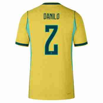 DANILO NO.2 Camiseta Primera Brasil 2026-Versión Jugador
