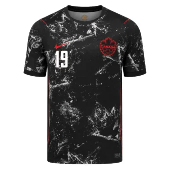DAVIES NO.19 Camiseta Segunda Canadá 2026-Versión Jugador_1