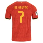 DE BRUYNE NO.7 Camiseta Primera Belgica 2026-Versión Jugador