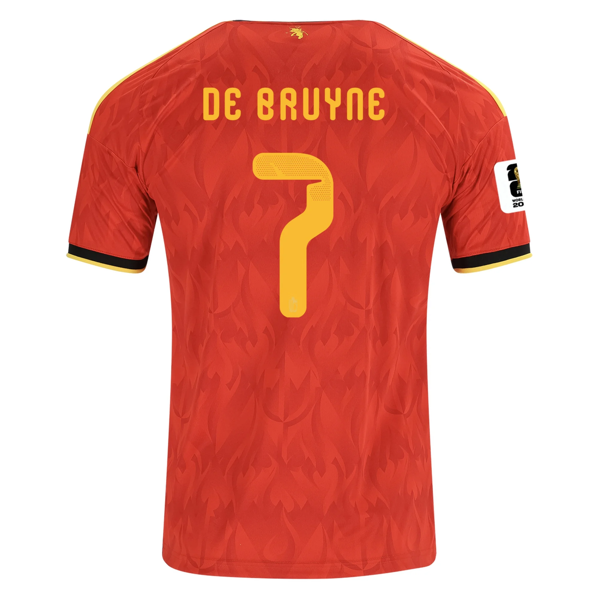 DE BRUYNE NO.7 Camiseta Primera Belgica 2026-Versión Jugador DE BRUYNE NO.7 Camiseta Primera Belgica 2026-Versión Jugador