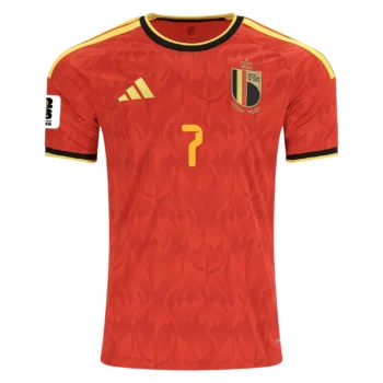 DE BRUYNE NO.7 Camiseta Primera Belgica 2026-Versión Jugador_1