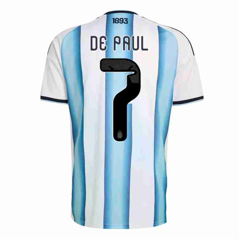 DE PAUL NO.7 Camiseta Primera Argentina 2026-Versión Jugador DE PAUL NO.7 Camiseta Primera Argentina 2026-Versión Jugador
