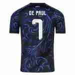 DE PAUL NO.7 Camiseta Segunda Argentina 2026-Versión Jugador