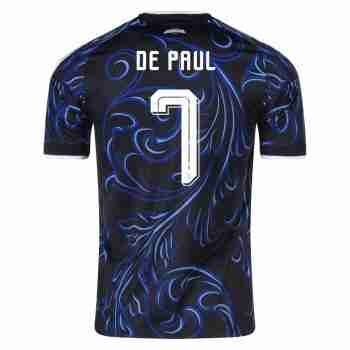 DE PAUL NO.7 Camiseta Segunda Argentina 2026-Versión Jugador