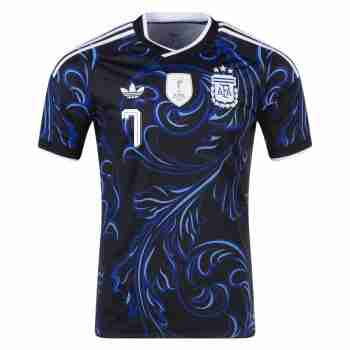 DE PAUL NO.7 Camiseta Segunda Argentina 2026-Versión Jugador_1