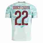 DIOGO COSTA NO.22 Camiseta Segunda Portugal 2026-Versión Jugador
