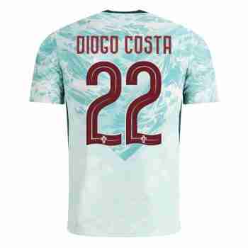 DIOGO COSTA NO.22 Camiseta Segunda Portugal 2026-Versión Jugador