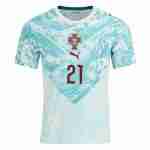 DIOGO J NO.21 Camiseta Segunda Portugal 2026-Versión Jugador