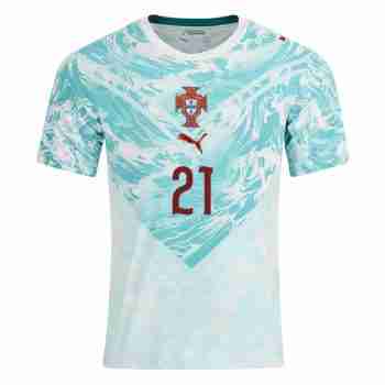 DIOGO J NO.21 Camiseta Segunda Portugal 2026-Versión Jugador_1