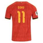 DOKU NO.11 Camiseta Primera Belgica 2026-Versión Jugador