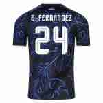 E.FERNANDEZ NO.24 Camiseta Segunda Argentina 2026-Versión Jugador