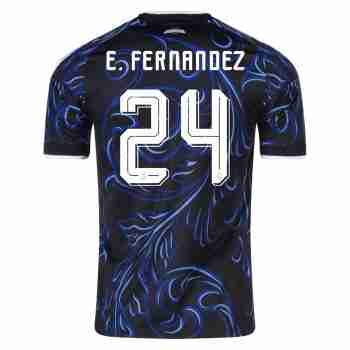E.FERNANDEZ NO.24 Camiseta Segunda Argentina 2026-Versión Jugador