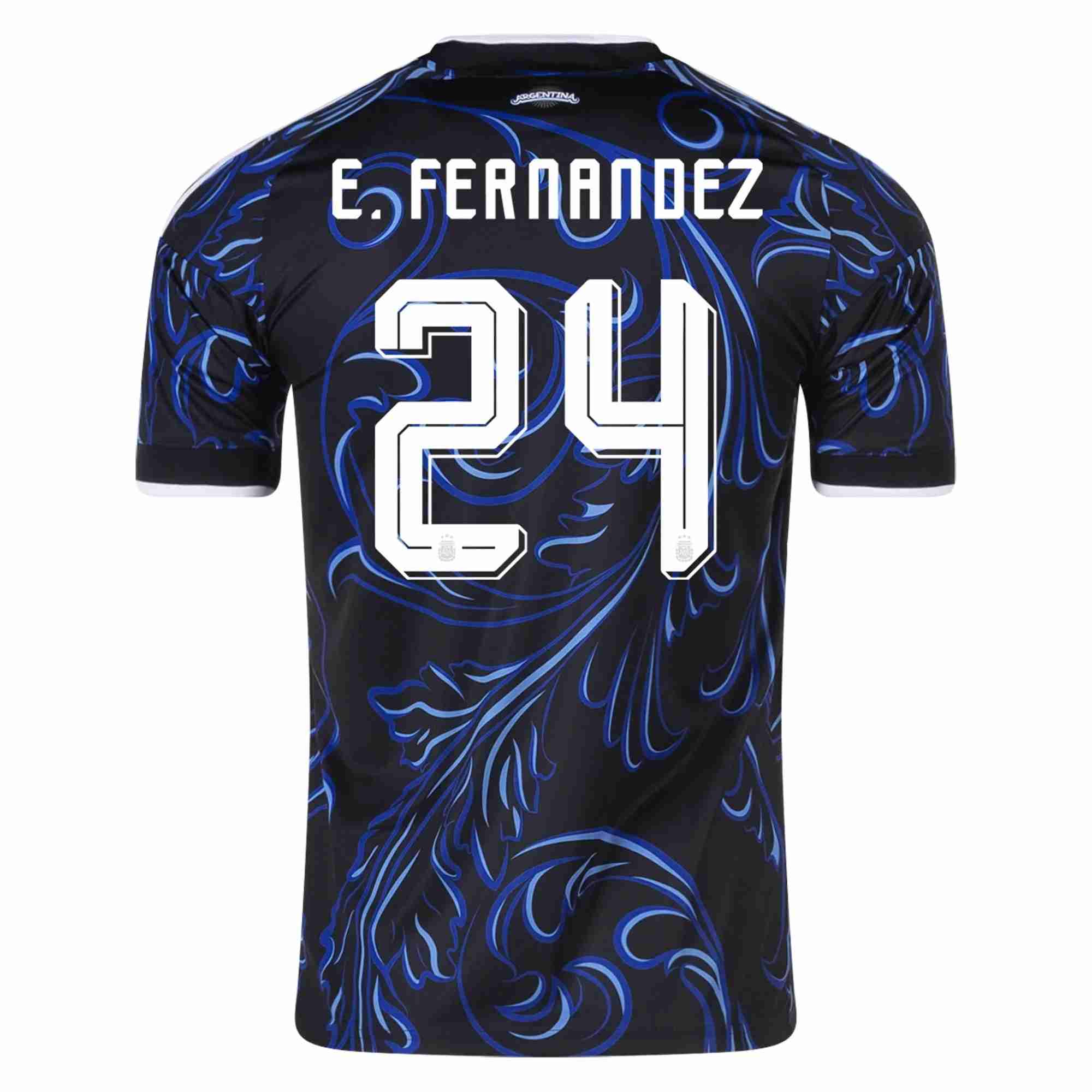 E.FERNANDEZ NO.24 Camiseta Segunda Argentina 2026-Versión Jugador E.FERNANDEZ NO.24 Camiseta Segunda Argentina 2026-Versión Jugador